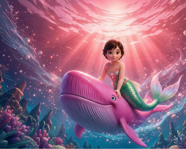 The Little Mermaid and Her Magical Birthday